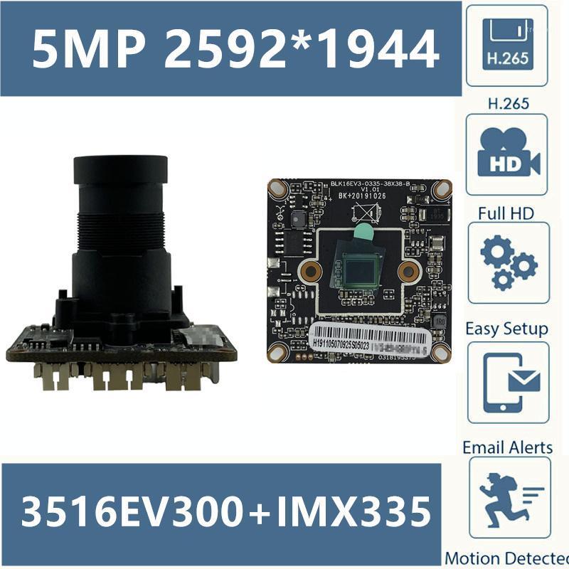 

F1.0 Lens 3516EV300+Sony IMX335 5MP 2592*1944 IP Camera Module Board H.265 Low illumination 650nm Filter All Color Onvif XMEYE1