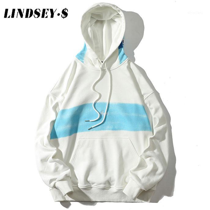 

LINDSEY SEADER Men Hoodies Streetwear 2020 Autumn Hip Hop Loose Solid Hooded Sweatshirt Men Women Casual Cotton Pullover Hoodie1, Black