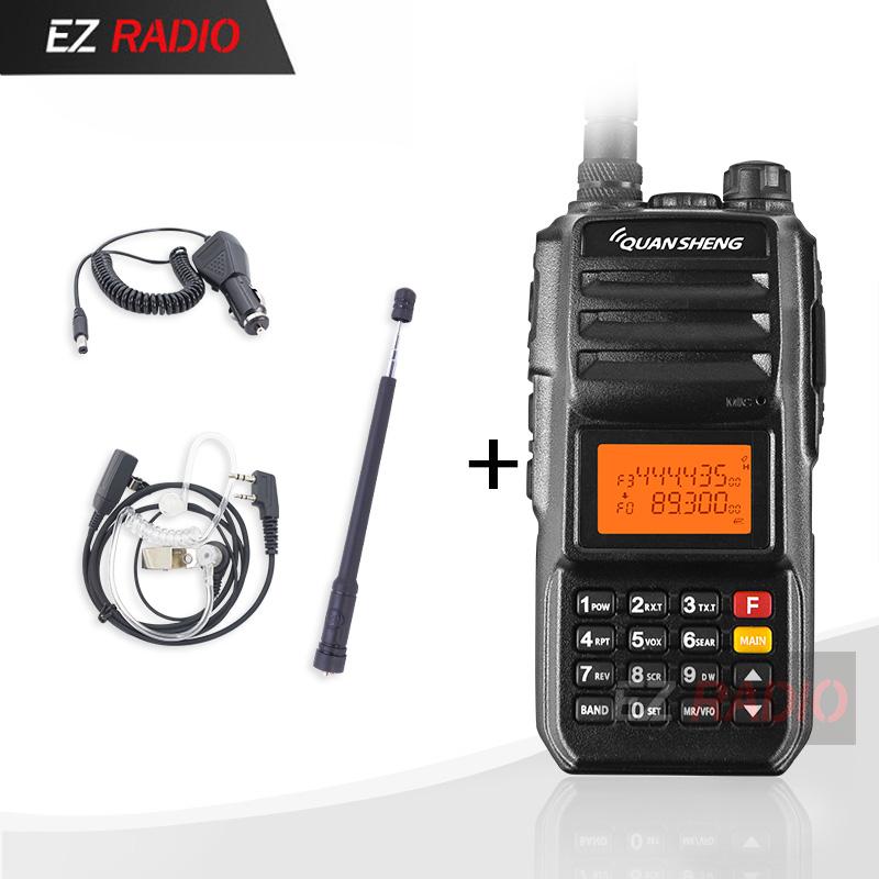 

Band Original Quansheng TG-UV2 Plus 10W Radio 10KM talkie walkie 10 km Upgrade of tg-uv2 Ham Radio 10W walkie talkie 10km