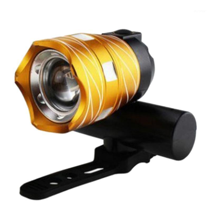 

Bicycle light T6 headlight mountain bike accessories usb charging night riding strong light bicycle cycling1