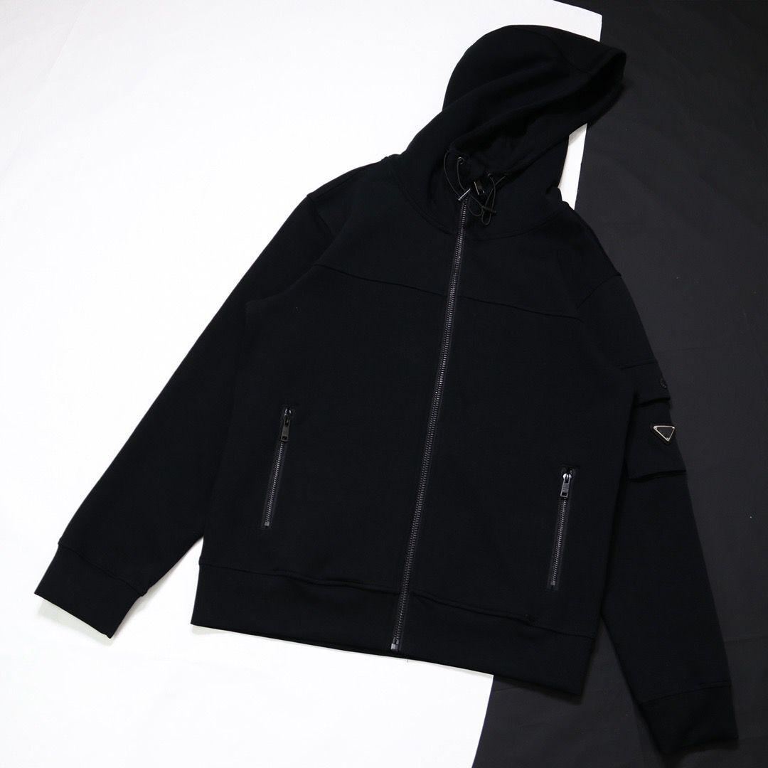 

2020 Camp Warm Fleece Jacket Men Brand Clothing Traingle Autumn Winter Coat Male Top Quality Hooded Outerwear, Black