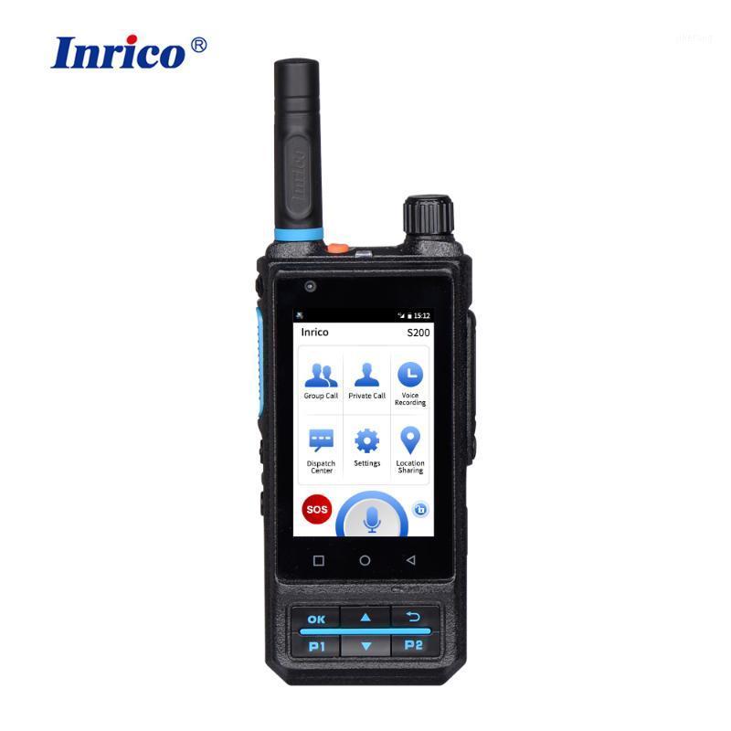 

Inrico S200 4G LTE Network Radio Android Mobile Phone GPS WIFi Blue Tooth SOS Zello P Smartphone CE FCC Certification1