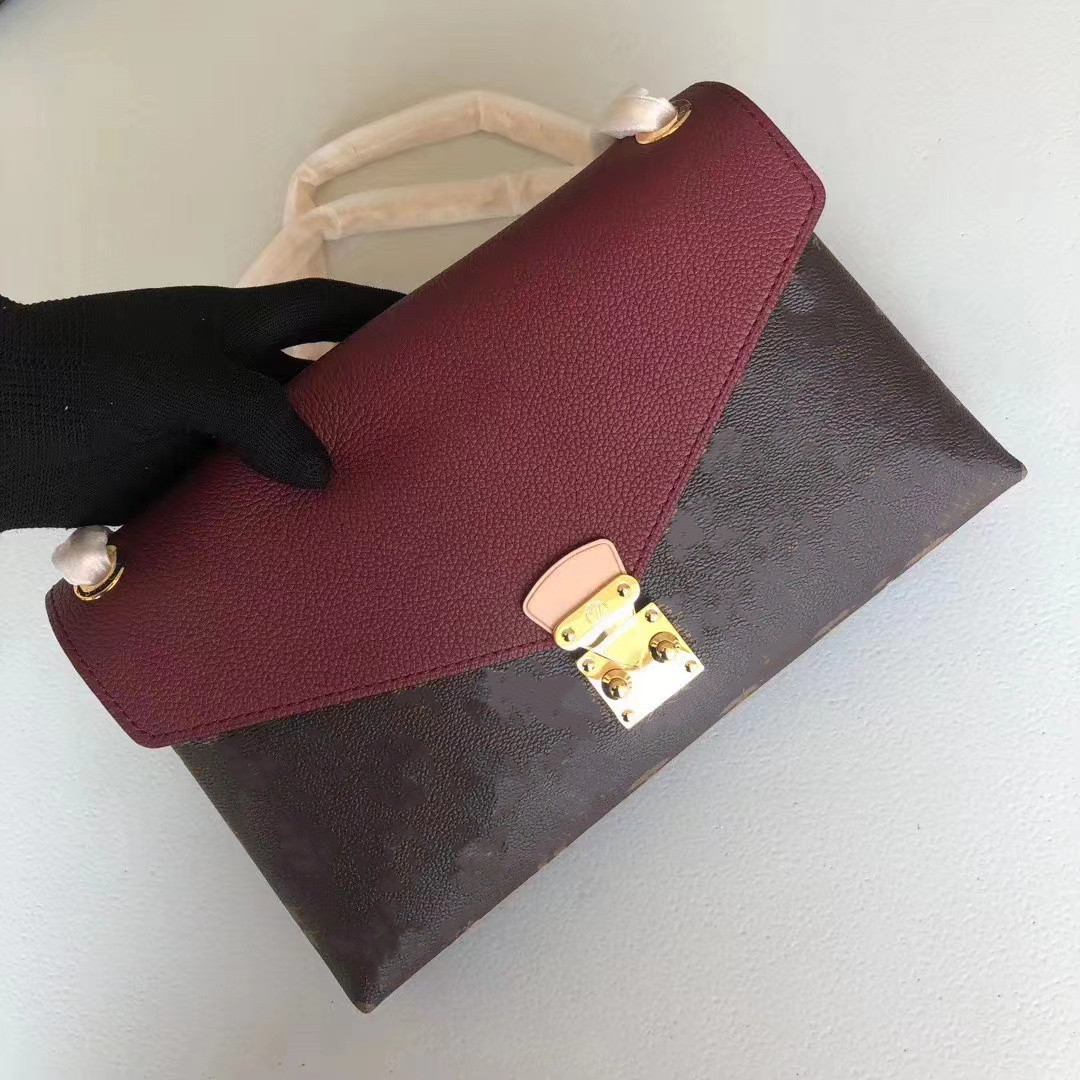 

Slim Handbag Luxury bags Women's Pattern Wallet Leather Plaid Classic Top Wallet with Dust Bag, Package