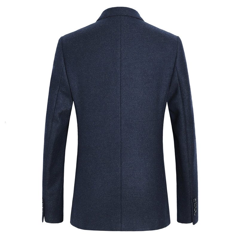 

2021 New Fashion Mark Mens Blazers Slim Fit Jacket Blazer Men Business Autumn Mans Plus Size M-3xl LEXS, Navy blue.