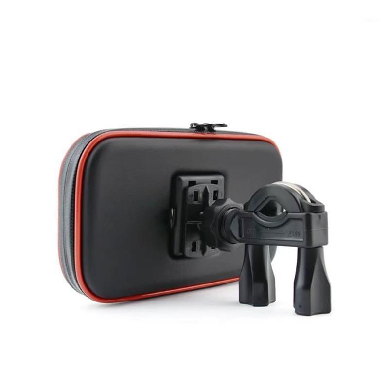 

Motorcycle Phone Holder Support Mobile Moto Bicycle Stand Waterproof Bag for huawei OPPO VIVO/ Smart Phones1, A-l