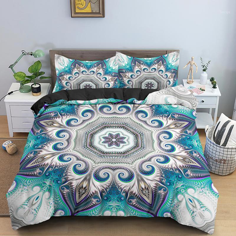 

Dropshipping Bohemian Mandala Printed Duvet Cover Set Bedding Sets With Pillow Case Luxury Microfiber Bedspread Home Textiles1, Bs3643