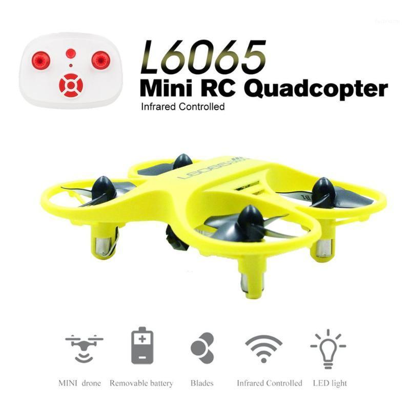 

L6065 Mini RC Quadcopter Infrared Controlled Drone 2.4GHz Aircraft with LED Light Birthday Gift for Children Toys1