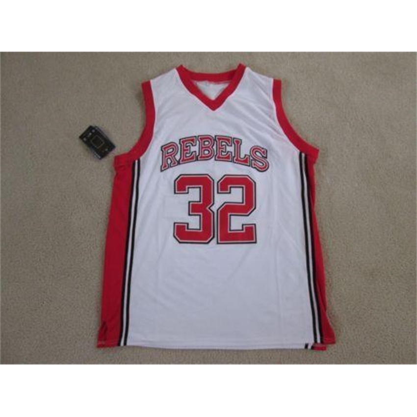 

#4 LARRY JOHNSON #50 Greg ANTHONY #32 Stacey AUGMON UNLV RUNNIN REBELS Top college basketball jerseys Customize XS- vest Jersey ncaa, Orange