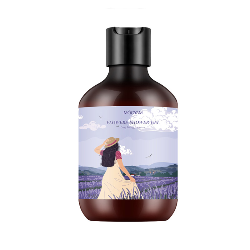 

350ml Lavender Soothing and Smoothing Body Wash Moisturizing Skin Care Long-lasting Fragrance Body Wash