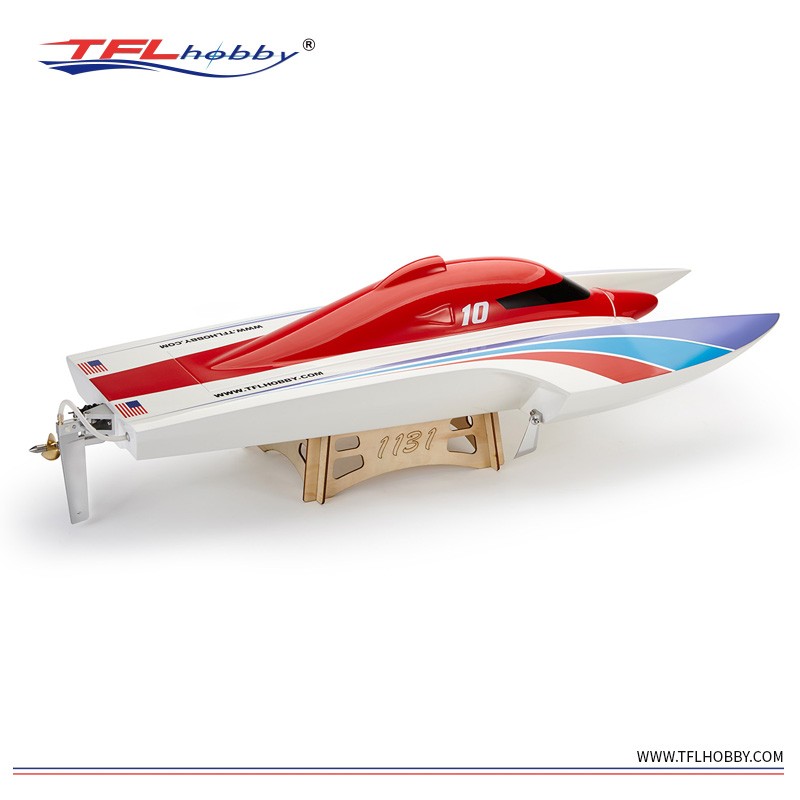

Original TFL Popeye Hodro 1131 Electric RC boat Racing boat, Red