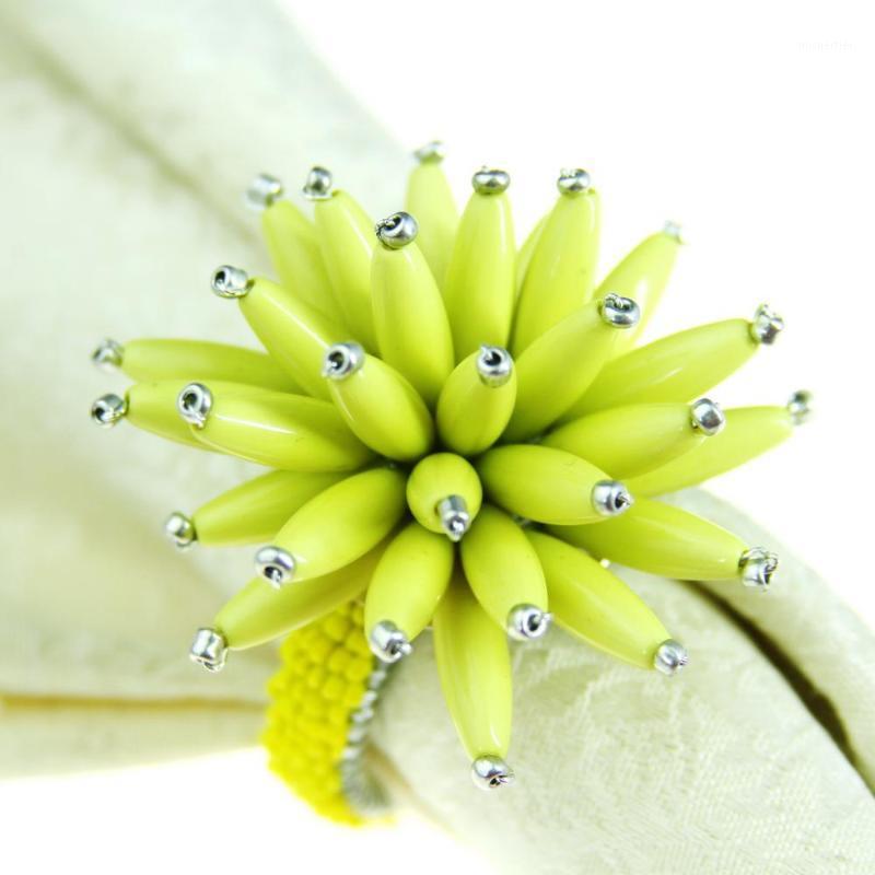 

free shipping crystal flower napkin ring wedding wholesale napkin holder 12 pcs1