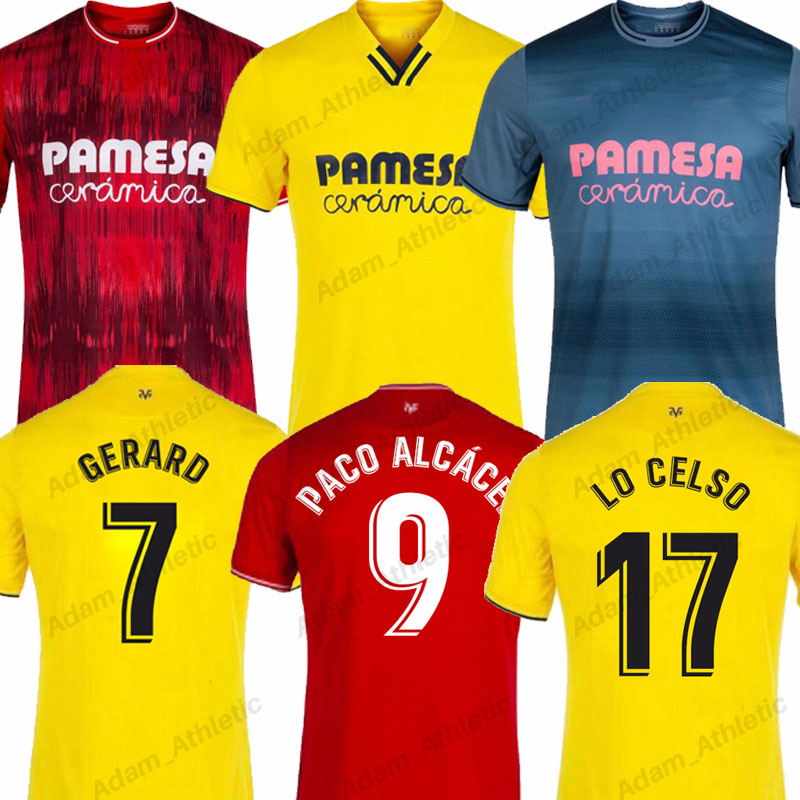 

2022 Camisetas Villarreal CF soccer jerseys 22 23 LO CELSO GERARD PAU football shirts PACO ALCACER CHUKWUEZE SERGE AURIER M.TRIGUEROS IBORRA A.PEDRAZA jersey, 21-22 away kids