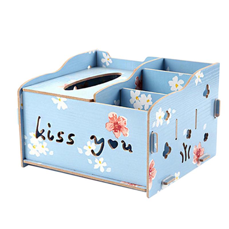

Storage Organizer Wooden Holder Cover Case Napkins Eco-friendly Tissue Box Modern Large Capacity Fashion Home Decor Kitchen