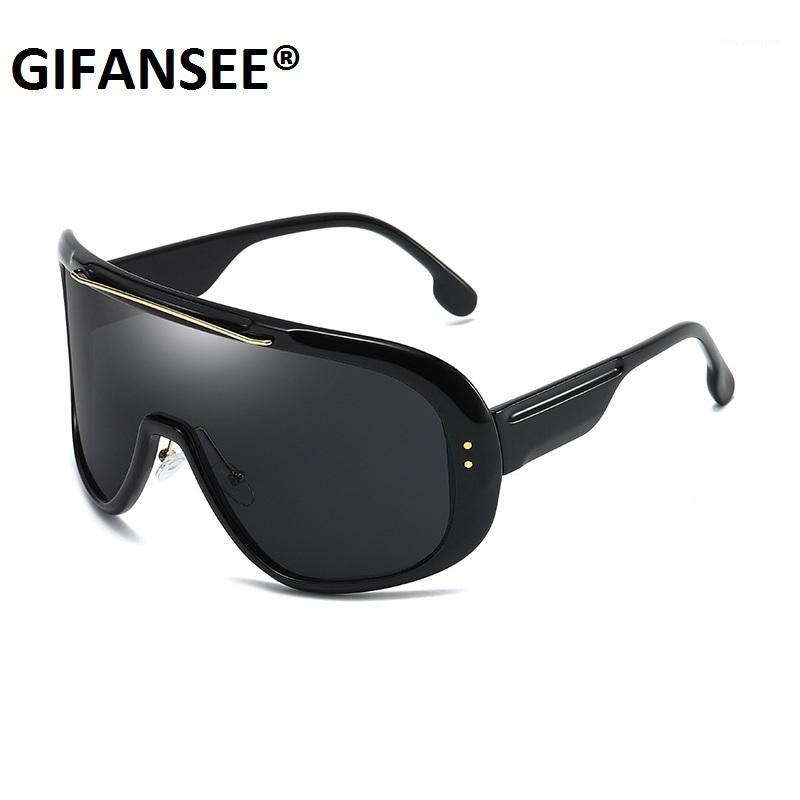 

oversized sunglasses for women shield big frame one piece 2020 glasses men vintage windproof shades female UV4001