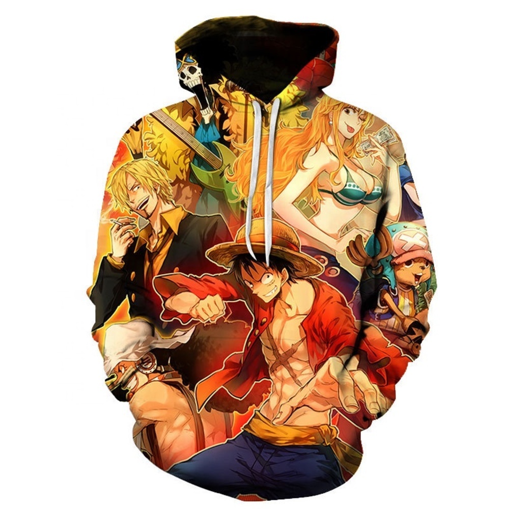 

X01066L New 3D One Piece Print men's Hooded sweatshirt hoodie for Fall 2020 in Europe and The US, Colorful