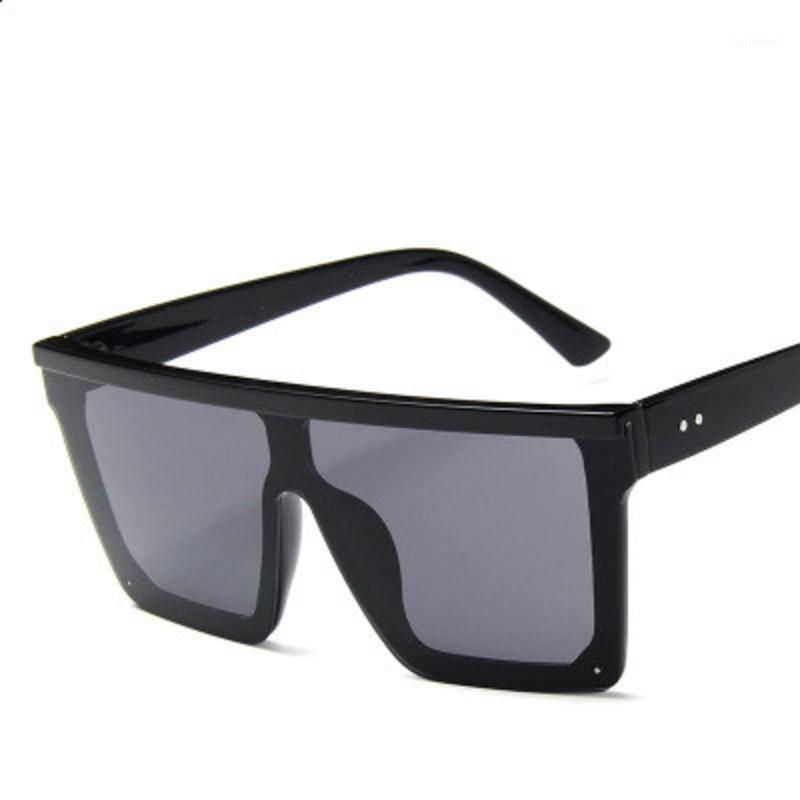

classic trend oversized square sunglasses women 2020 brand designer vintage shade mirror retro gradient sun glasses men UV4001