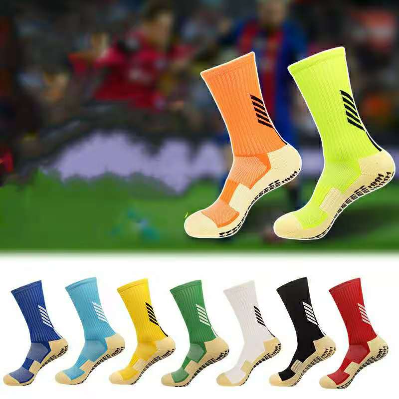 

Professional football socks breathable towel bottom children's antiskid socks adult dispensing medium tube football socks, Multi