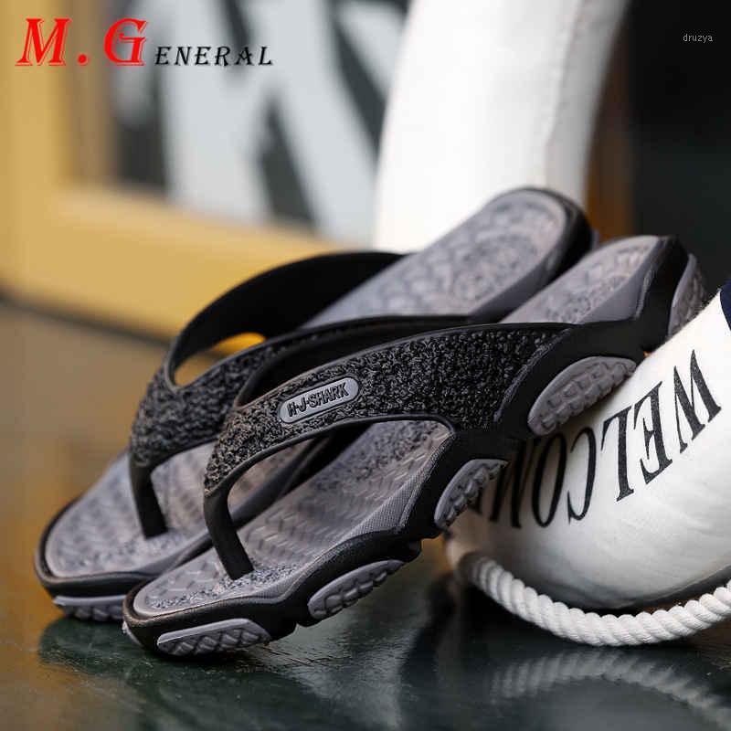 

Men's Slippers Beach Open Toe Man Shoes Men Fashion Casual Sandals Man Summer Non-slip Rubber Flip-flops Red Lazy Pantuflas C281