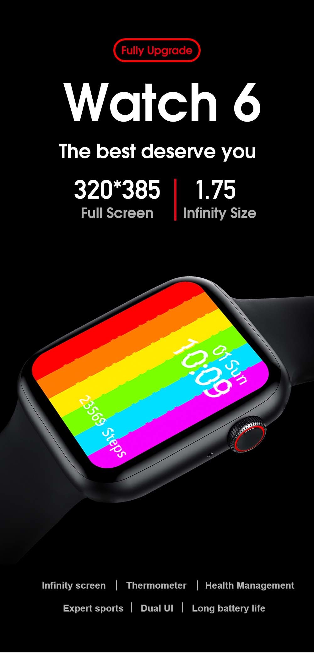 Zurexa IWO 8 Reloj Elegante LITE Hombres Mujeres Deporte IP68 A Prueba De  Agua W26 SmartWatch De Oxígeno De La Sangre Podómetro Inteligente Reloj  Para Android IOS Por Zhuzhipo970, 33,02 € | Es.Dhgate.Com