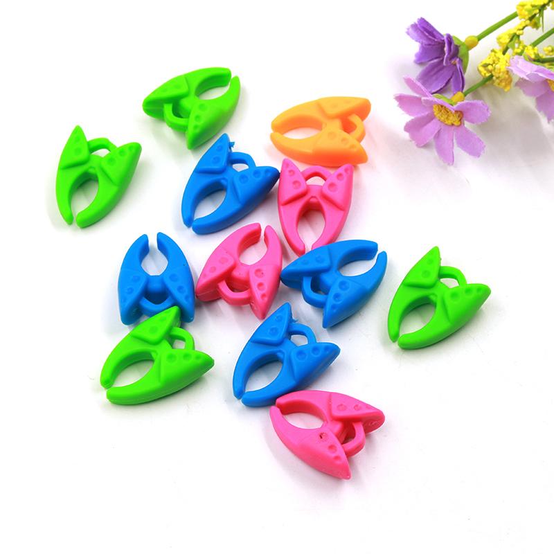 

10pcs Colorful Sewing Bobbin Clips Silicone Thread Clips Spools Bobbin Holder Clamps Holders DIY Sewing Storage Supplies Tools