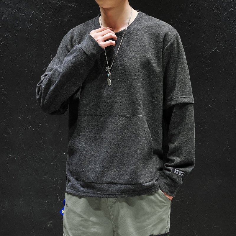 

2021 New Autumn Spring Sweatshirt with Black Man's Hood Hip Hop Punk Pullover Streetwear Fashion Clothes Oversize 5xl PJJC, 1107