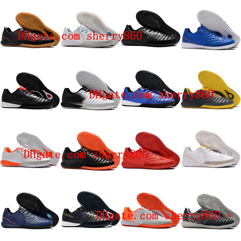 

2021 mens soccer shoes TimpoX Finale IC Indoor cleats football boots Tacos de futbol