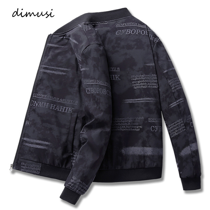 

Spring Autumn Men's Bomber Jackets Mens Outwear Windbreaker Coats Male Casual Slim Fit Baseball Uniform Jackets Clothing kg-24, Grey