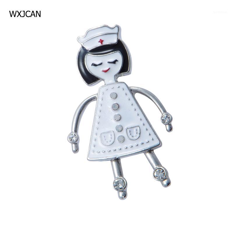 

WXJCAN new nice girl brooch pendant dual use1