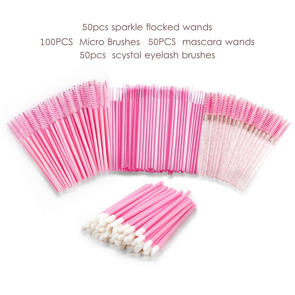 

Disposable Mascara Wands Crystal Eyelash Brush Mascara Wands Lash brushes Applicator Lashes Brush Eyelash Extension Makeup Tool