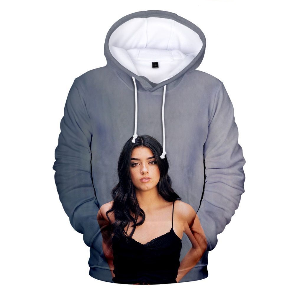 

Hot Hoodies Sweatshirt Fashion Popular 3D Print Pullovers Men Women Autumn Casual Hoodie Charli Damelio Tracksuit