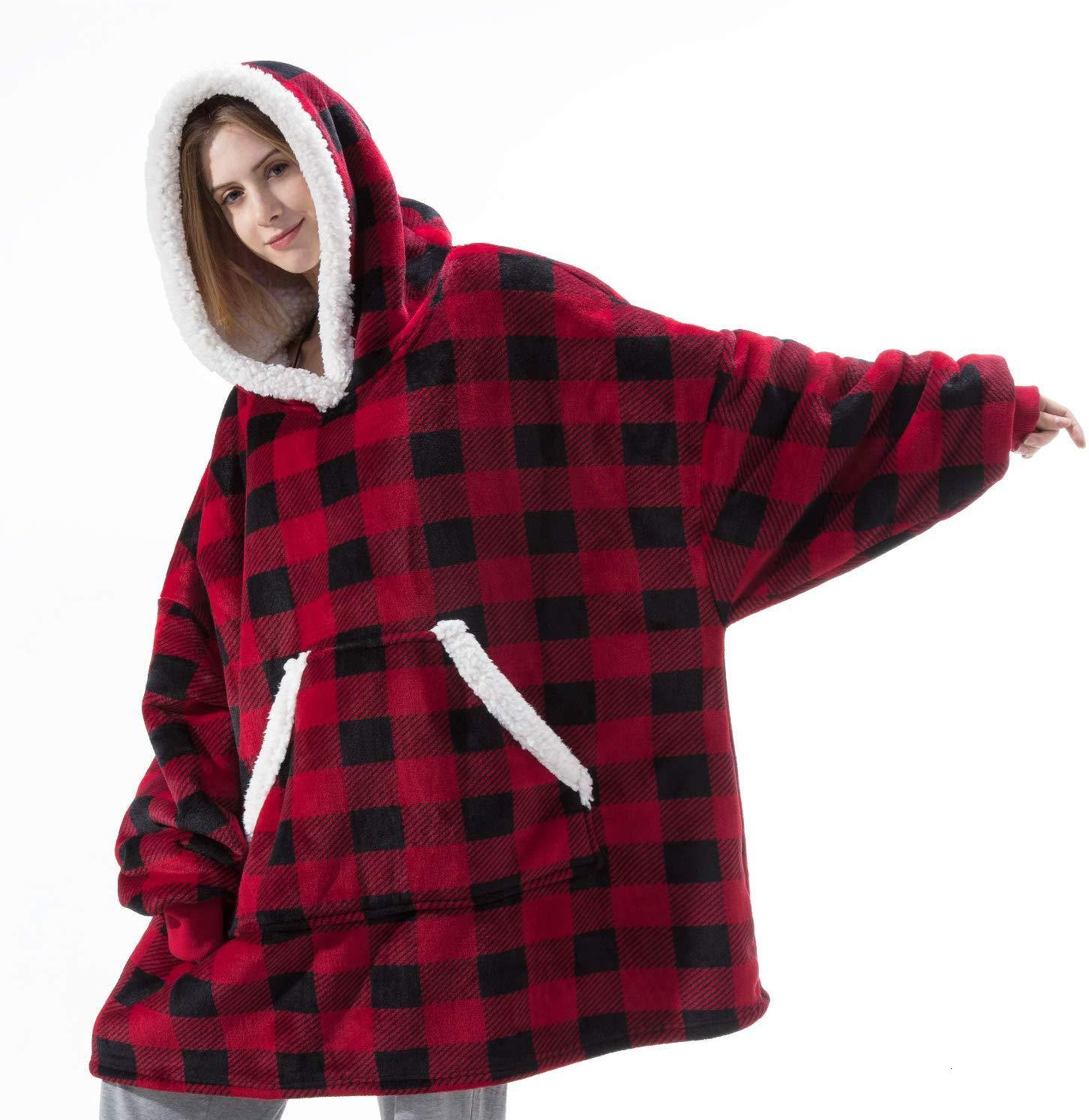 extra large hoodie blanket