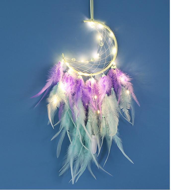 

Feather Dream Catchers Feathers Wall Hanging Nordic Room Car Home Decor substance dreamcatcher Ornament Hot sale