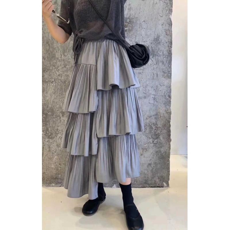 

2020 new Fashion Women Skirts casual lady Winter Skirt fashion spring autumn skirts female Dropshipping, Black
