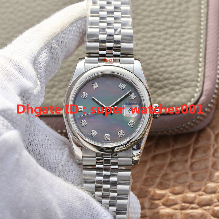 

GMF V2 Datejust 36mm Mens Watch 3135 Automatic Mechanical Movement 904L Stainless Steel Case 904L Stainless Steel Band Wristwatches, Box