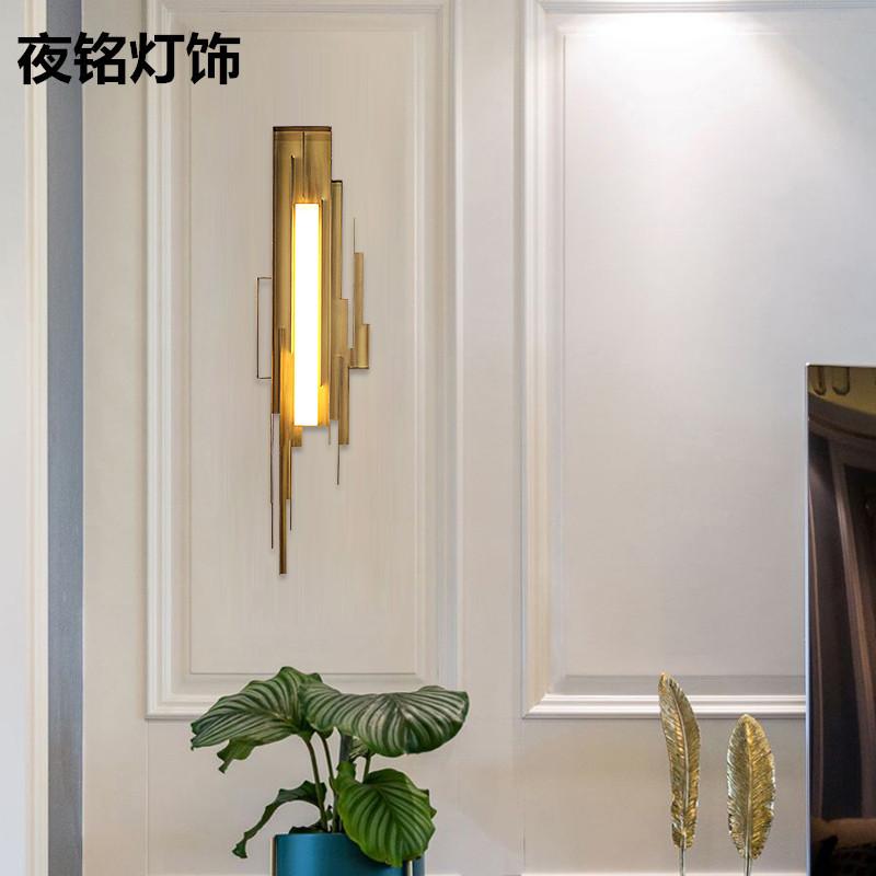 

Modern Gold Wall Lamp Led Nordic Mirror Wall Light Fixtures Glass Sconce for Living Room Bedroom Home Loft Industrial Decor E27