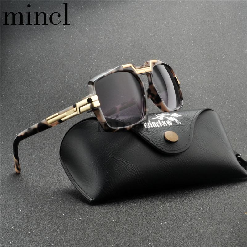 

Sunglasses 2021 Men Oversized Women Big Transparent Frame Square Shades Vintage Gradient Sun Glasses Female Driving Goggles NX