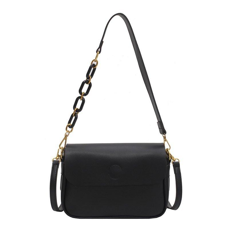 

Women Shoulder Bag Small Ladies Crossbody Bag Black Youth 2021 New Artificial Leather Square For All-match Waterproof, Brown