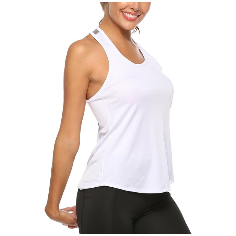 

2021 Women Yoga Shirts Tops Women Fitness Sports Female Gym Clothes Sport Shirt For Gym Running Mujer Running Shirt Female #BL3, Wh