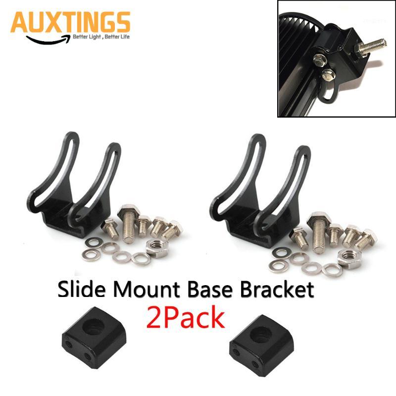 

Universal Mounting Brackets LED Light Bar Slide Mount Bracket Pair Base led work light Bar bracket For Offroad ATV1