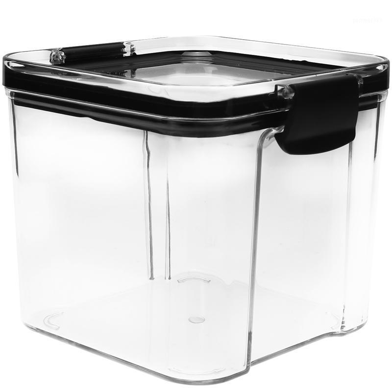 

Large Capacity Grain Storage Boxes Transparent Cereals Storage Jars Tanks Kitchen Spice Container 1800ML/1300ML/700ML/460ML1