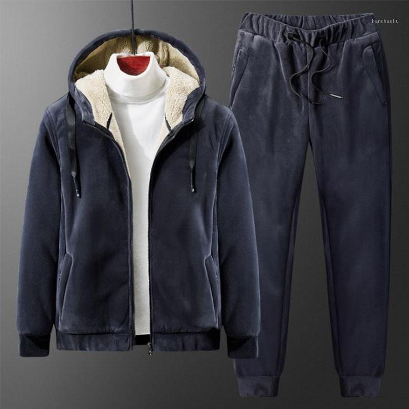

8XL Men Outdoor Winter Fleece Jacket Suits Thicken Thermal Breathable Large Size Jackets Pants Climbing Camping Hooded Jackets1, Black