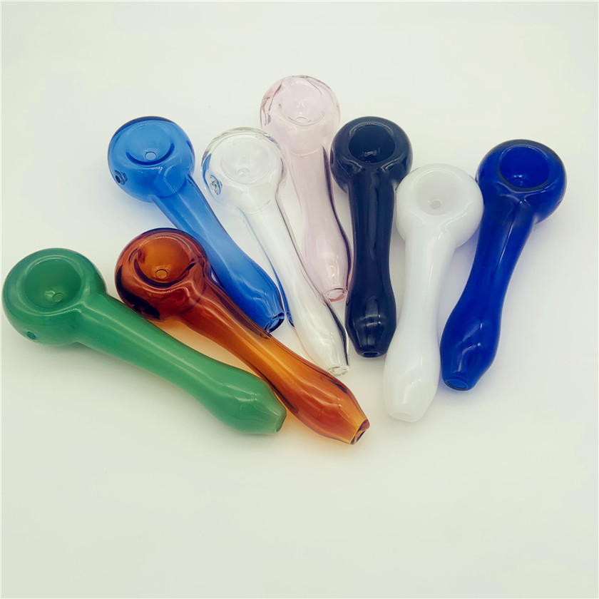 

2021 New Arrival Glass Hand Pipe Hookah Glass Pipes Smoking Tobacco Hand Pipes Spoon Pipe Dab Rigs Glass Bubbler