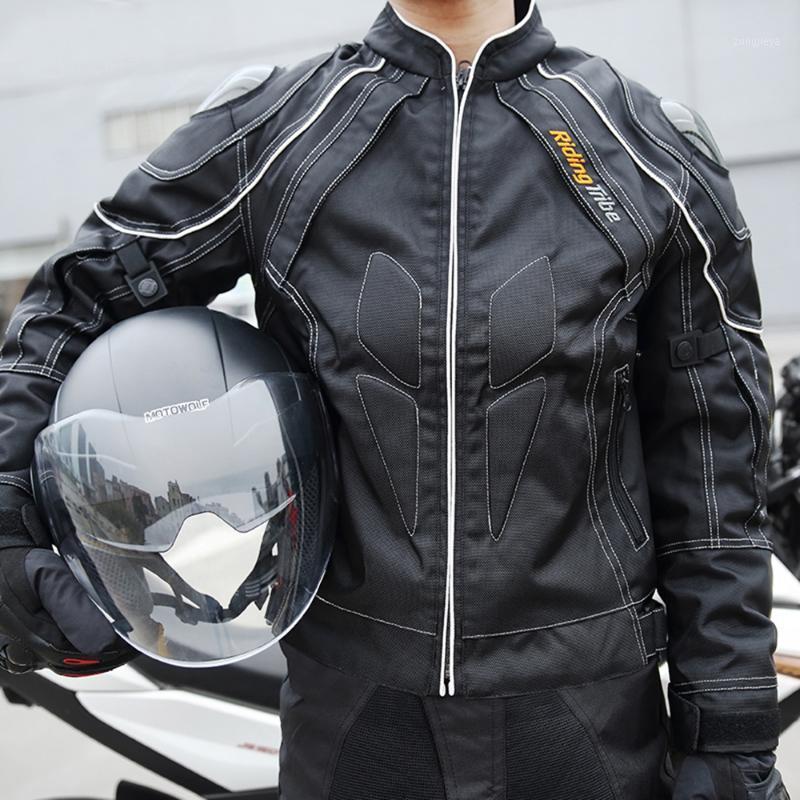 

Autumn Winter Motorcycle Jacket Men Riding Coat Motorbike Safety Suit Carbon fiber Shoulder Protective Gear and Warm Liner JK-411