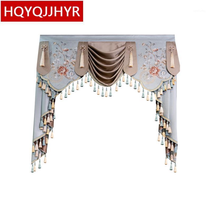 

8 Style luxurious Valance customized for villa apartment living room hotel bedroom window1, Style 8