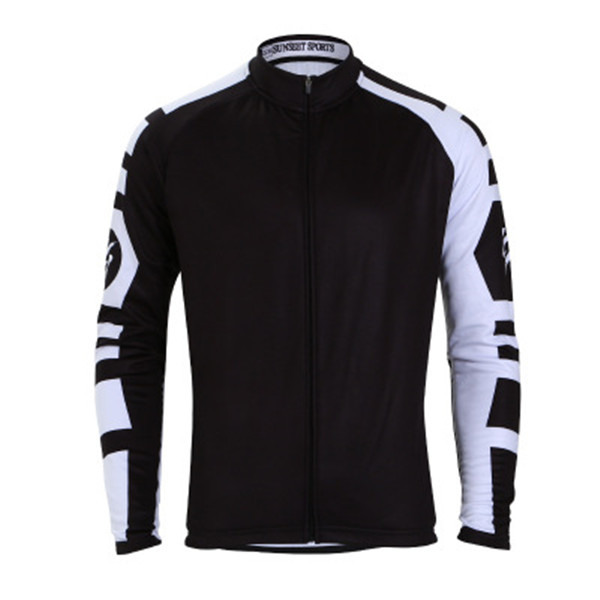 

Bike outdoor cycling clothesmens long-sleeved shirt autumn thin cycling clothing shirts sunscreen windproof moisture wicking, As pic