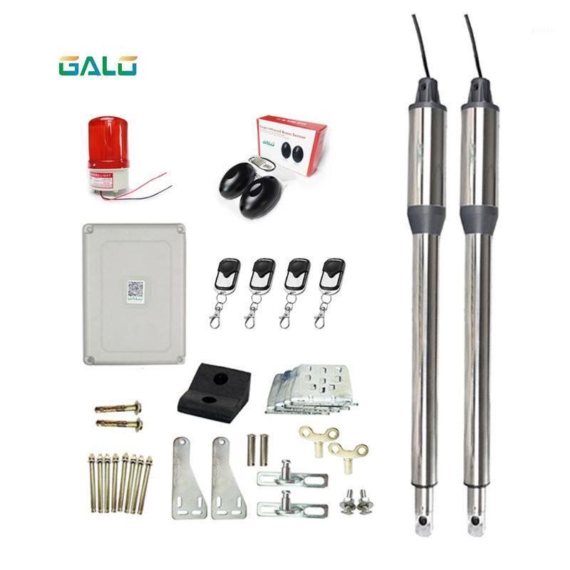 

galo Driving Double-leaf automatic Swing Gate Opener Motor with circuit board and 2pcs Remote control1