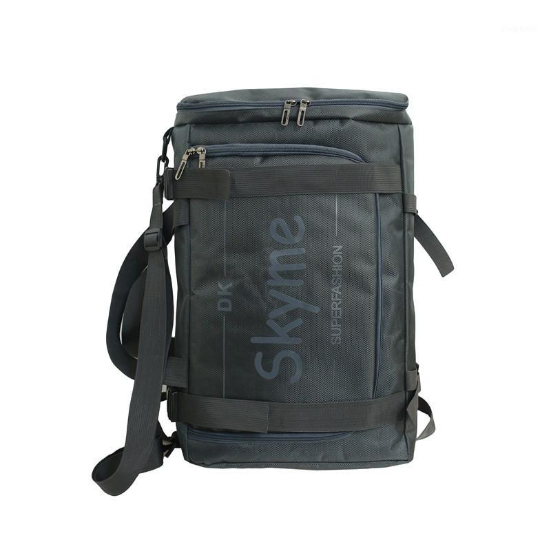 

New waterproof mountaineering bag personality fashion trend shoulder bag male multi-function large-capacity outdoor sports1, Black