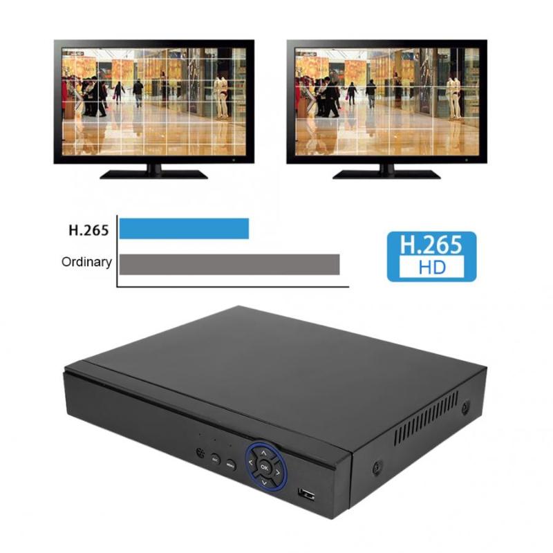 

8CH CCTV HD H.265 Net-Harddisk Video Recorder 5MP/4MP/1080P/720P for ONVIF 100-240V