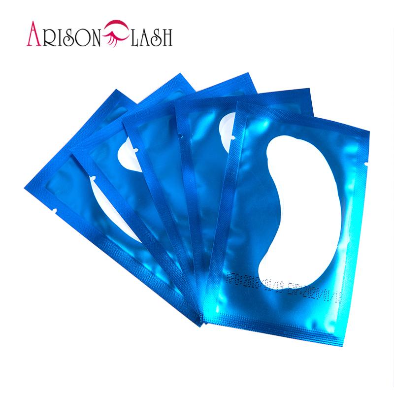 

50pairs Eyelash Extension Paper Patches,New Paper Patch Eyelash Under Eye Pads Lash Eye Tips Sticker Wraps Make Up Tools