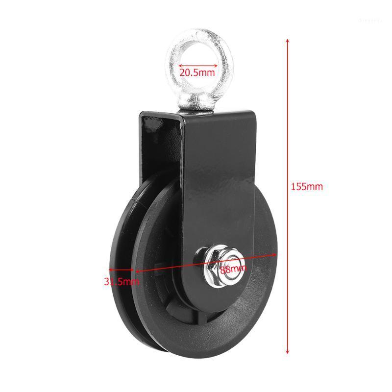 

Stainless Steel Lifting Pulley Bearing Heavy Workout Gym Equipment Hanging Wheel Fitness Strength Training Accessories1